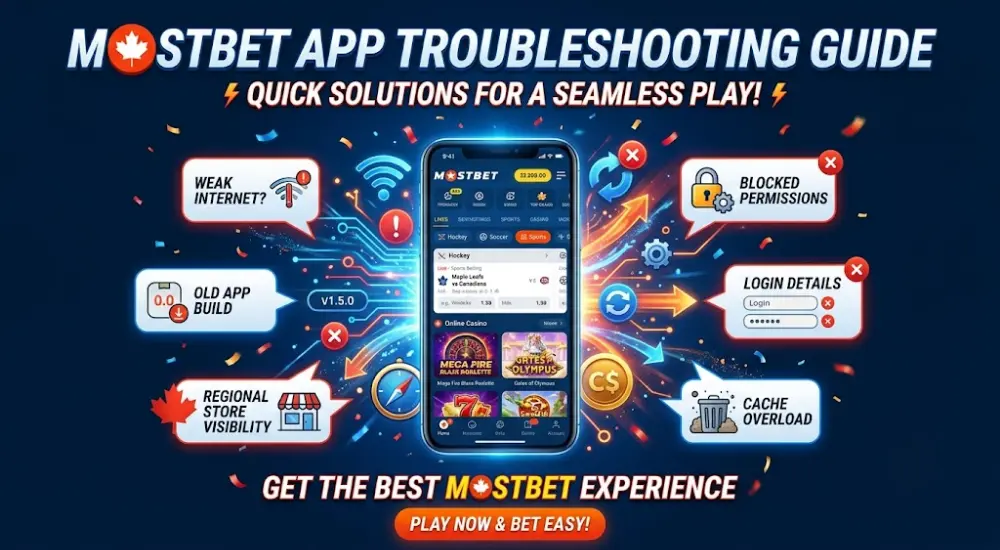 Mostbet App Errors and Troubleshooting Guide
