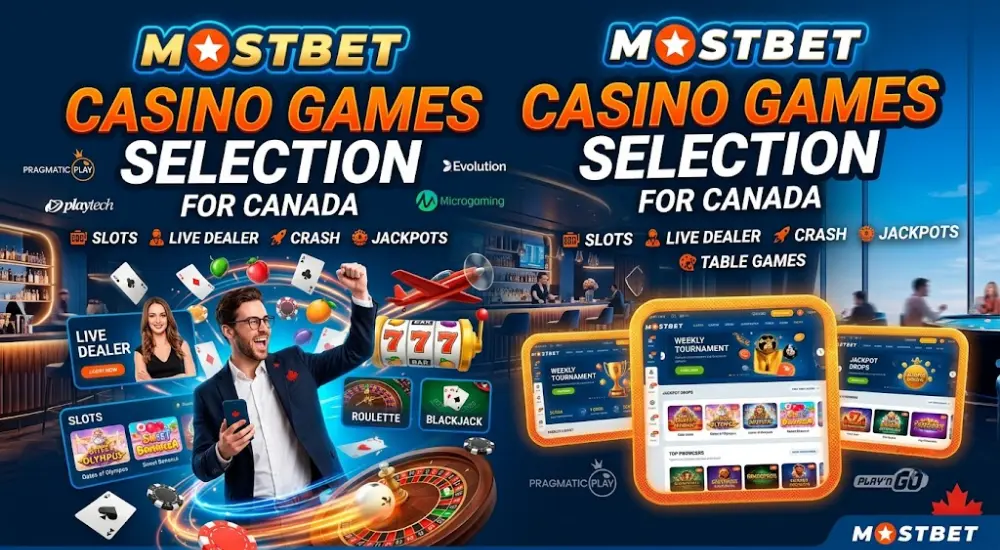 Mostbet Casino Games Selection
