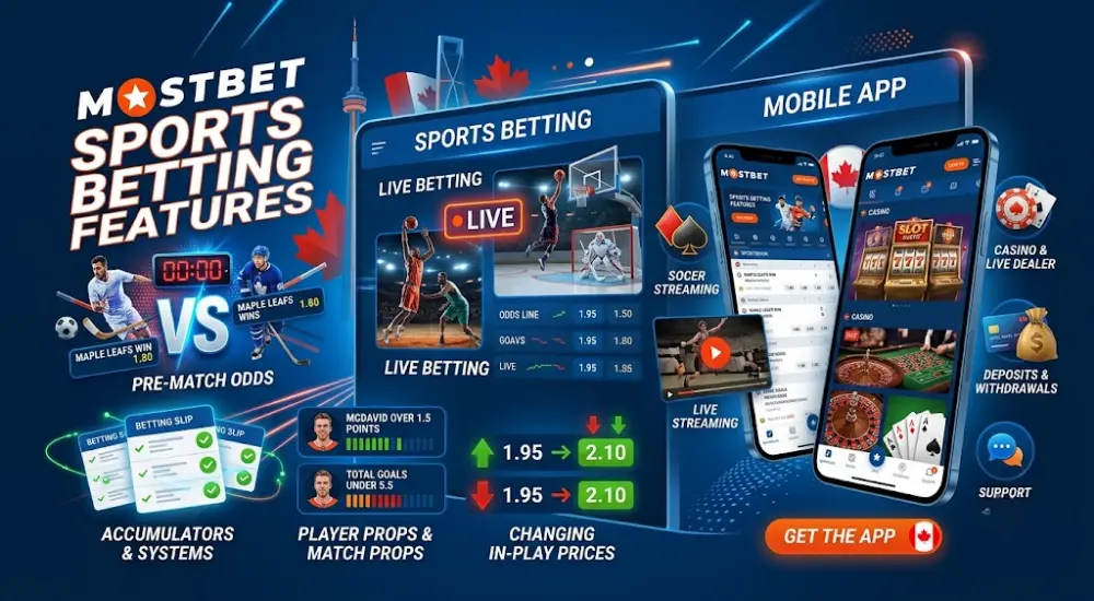 Mostbet Sports Betting Features