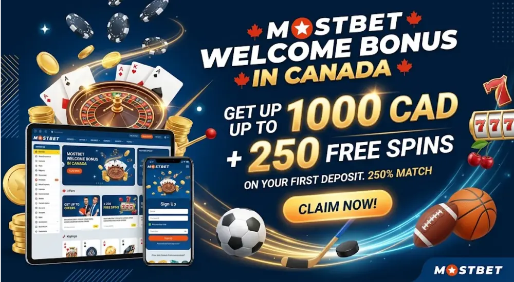 Mostbet Welcome Bonus in Canada